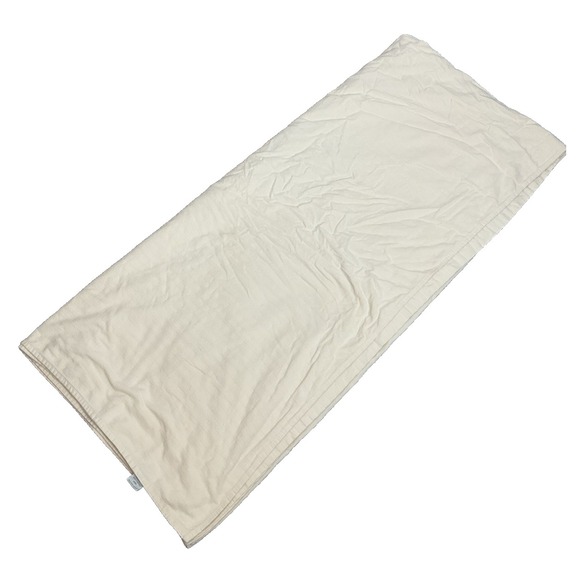 Garnet Hill Cream Flannel King Sheets Set Made in Germany Winter Neutral Warm - Picture 3 of 7